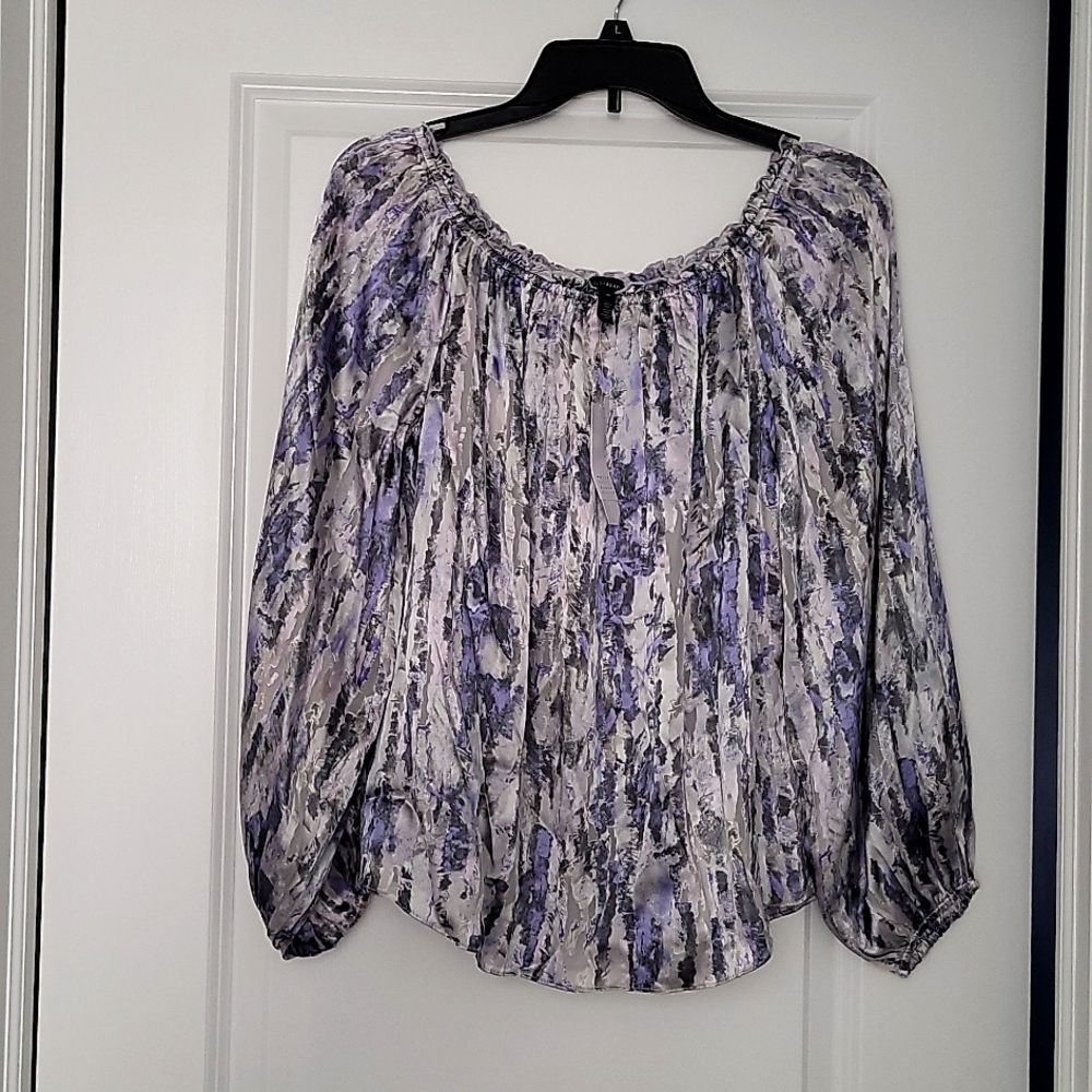 White house Black market off the shoulder blouse